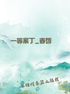 一等家丁