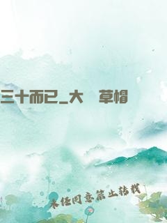 三十而已