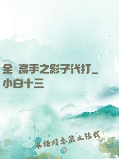 全職高手之影子代打