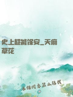 史上超能保安