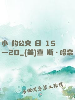 小詩的公交車日記15一20