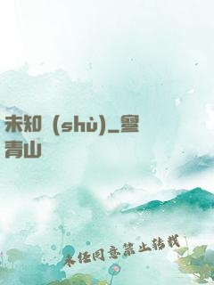 未知術(shù)