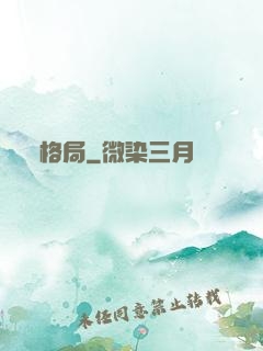 格局
