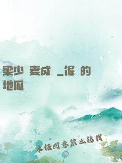 梁少寵妻成癮