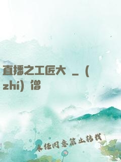直播之工匠大師
