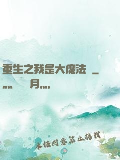 重生之我是大魔法師