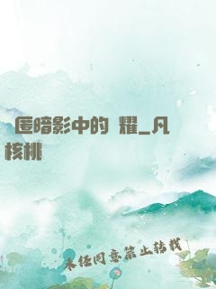 隱匿暗影中的榮耀